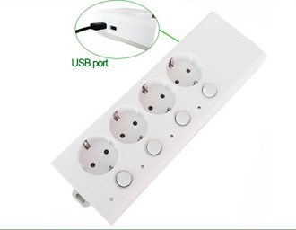 Power Outlet with USB Charger