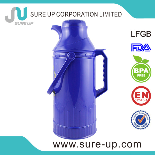 Colorful Glass Inner Vacuum Flask Coffee Tea Jug (JGGP)