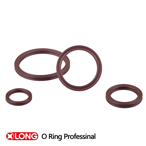 Elasticity Rubber X-Ring with FKM for Dynamic Seal