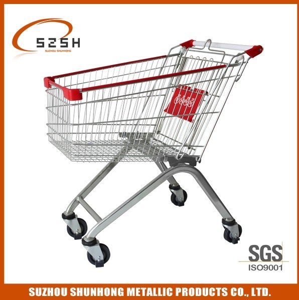 High Quality Shopping Trolley for Supermarket 225L