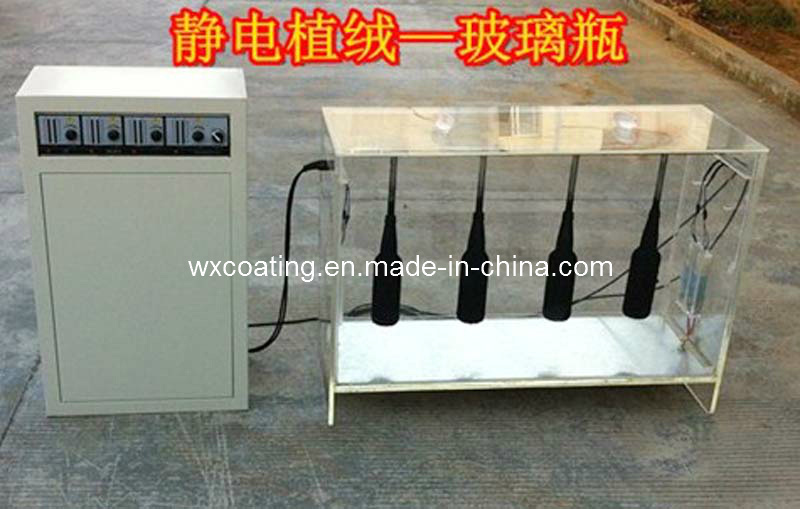 Electrostatic High Voltage Bottles Flocking Machine (WX-BT)