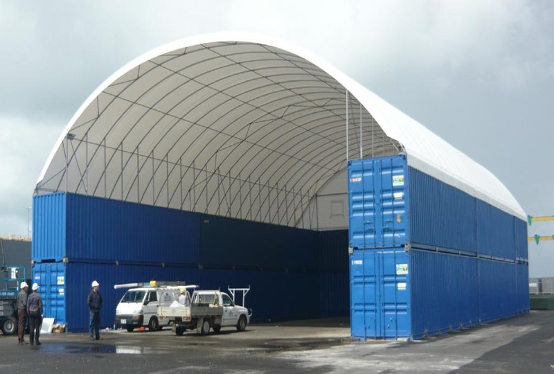 Industrial Mining Equipment Storage Large Span Container Shelter