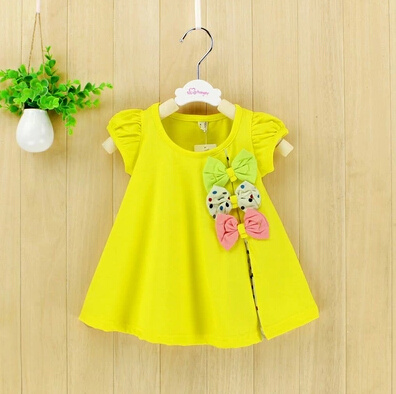 Baby Dress with Colorful Butterfly