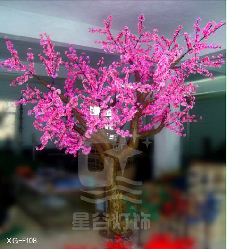 LED Artificial Plant-Flower Tree Lights-High Simulation (XG-F108)