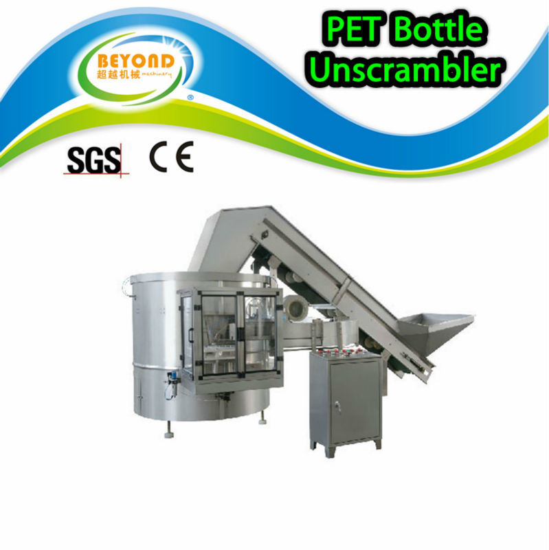 Full Automatic Pet Bottle Unscrambler with High Speed