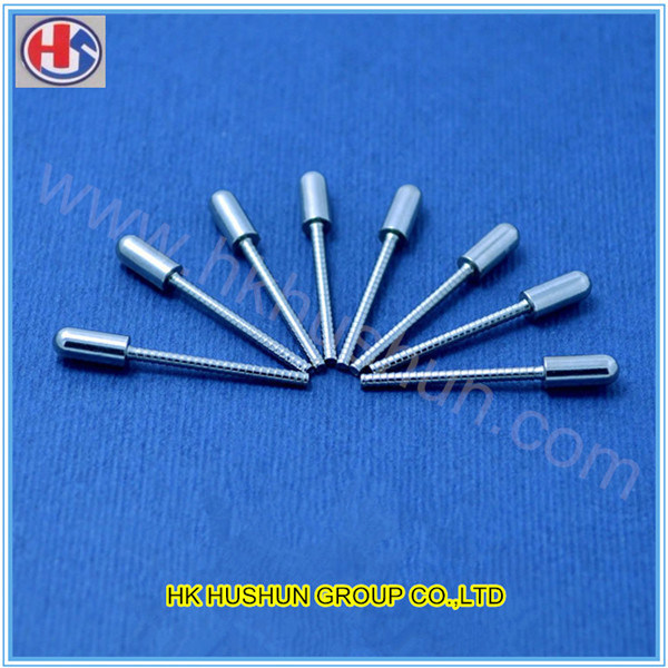 Customized Electric Round Metal Plug Pin From Dongguan (HS-BS-0039)