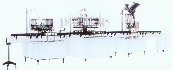 Filling Production Line of Gas Beverage / Carbonated Beverage (2000 bottles / hour)