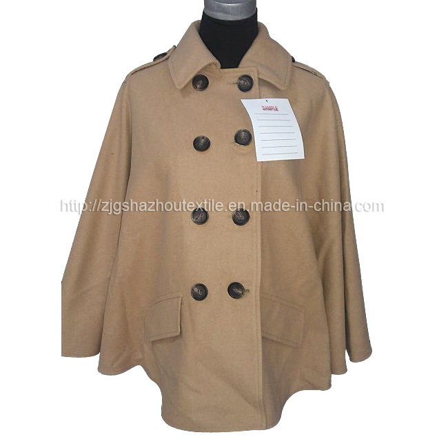 Women's Fashion Wool Overcoat -2