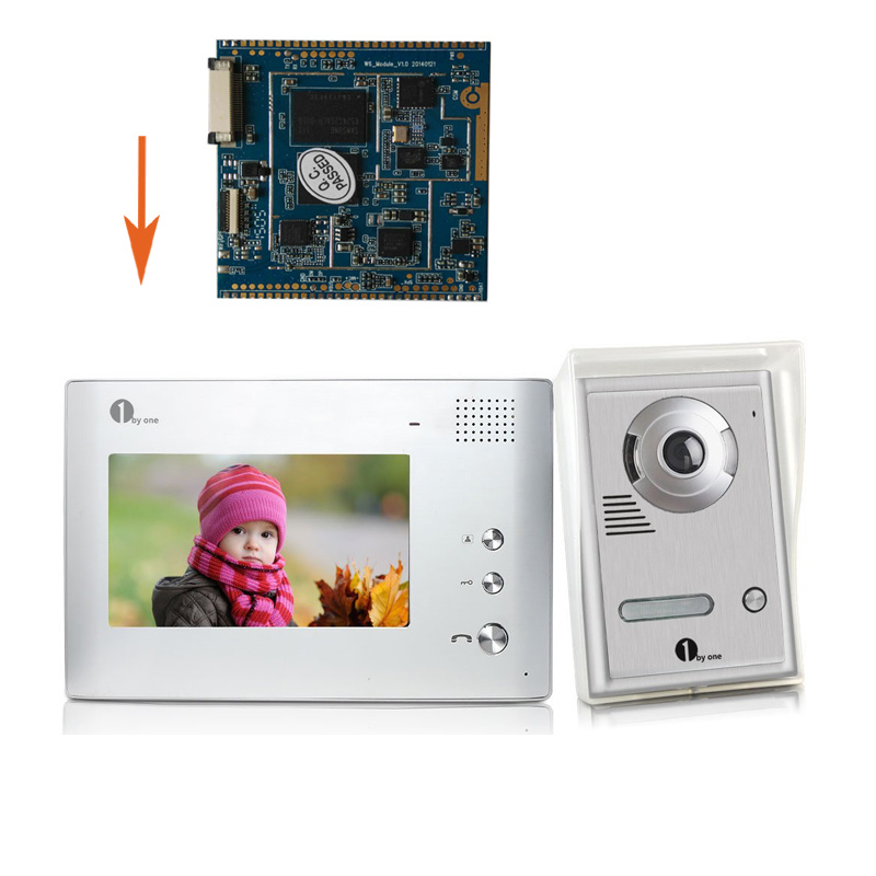 Auto Send MMS Door Eye Camera Touch Screen 5 Inch New Video Door Phone Smart Door Viewer