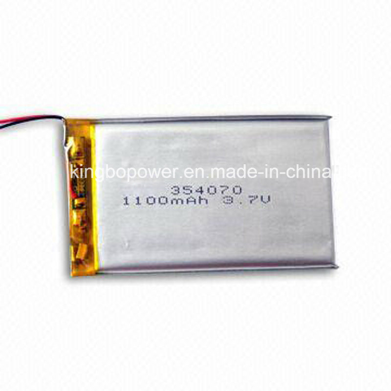 1100mAh 3.7V Polymer Lithium Battery for Portable Digital Product