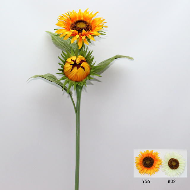 Artificial Flower, Imitative Single Sunflower (TC090012-Y56)