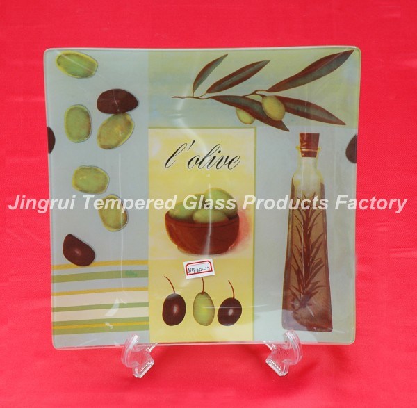 Toughened/Tempered Glass Plate (JRFCOLOR0019)