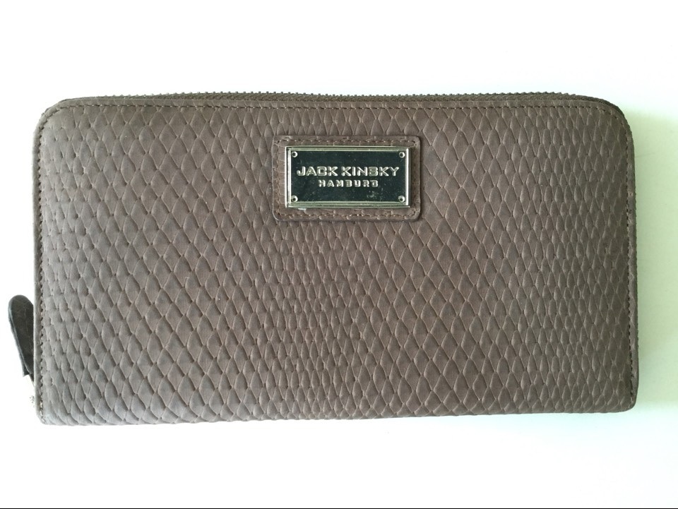 Guangzhou Supplier Brand Designer Leather Wallet of Men (Z-100)