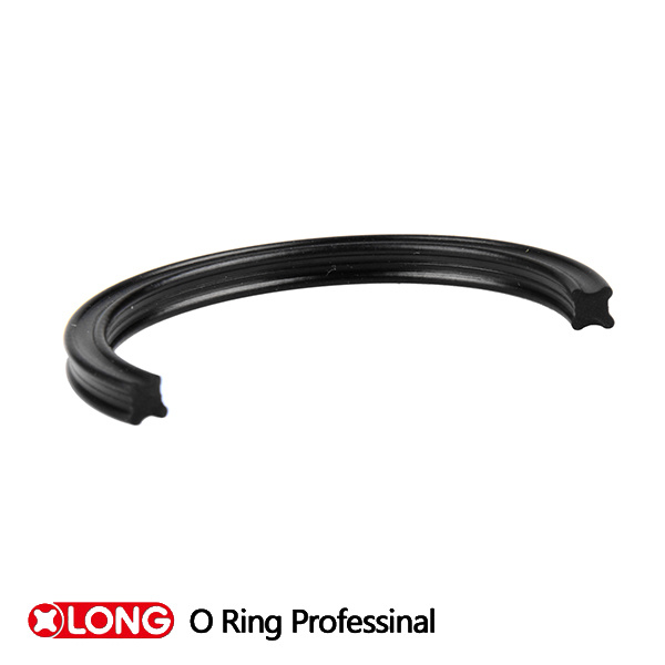 EPDM/NBR/FKM Black Rubber X Ring for Sealing