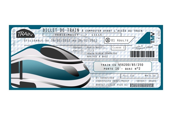 ISO14443 Mf Train RFID Ticket (1k, 2k, 4k, ultralight, desfire, plus)