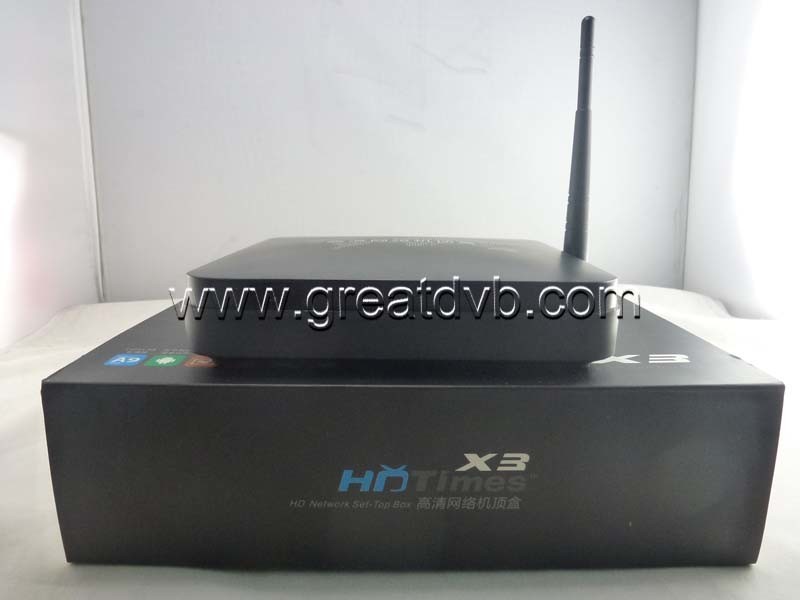 Chinese IPTV Box X3 with Live Free Chinese, Hk, Taiwan Channels