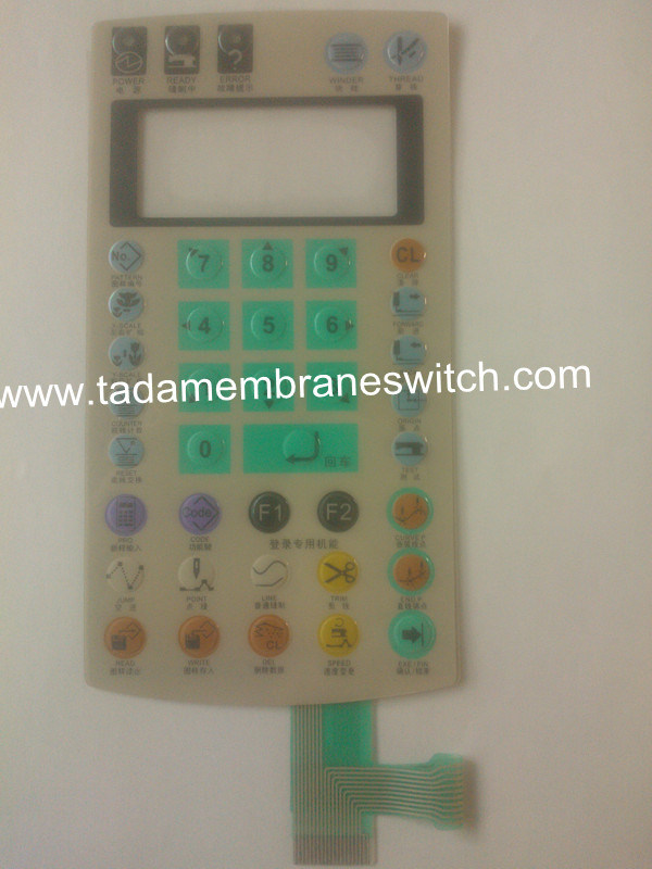 Membrane Switch with Polydome
