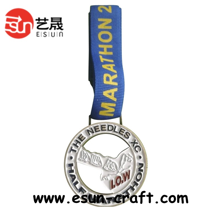 Wholesale Metal Antique Custom Sports Medal with Ribbon (M0024)