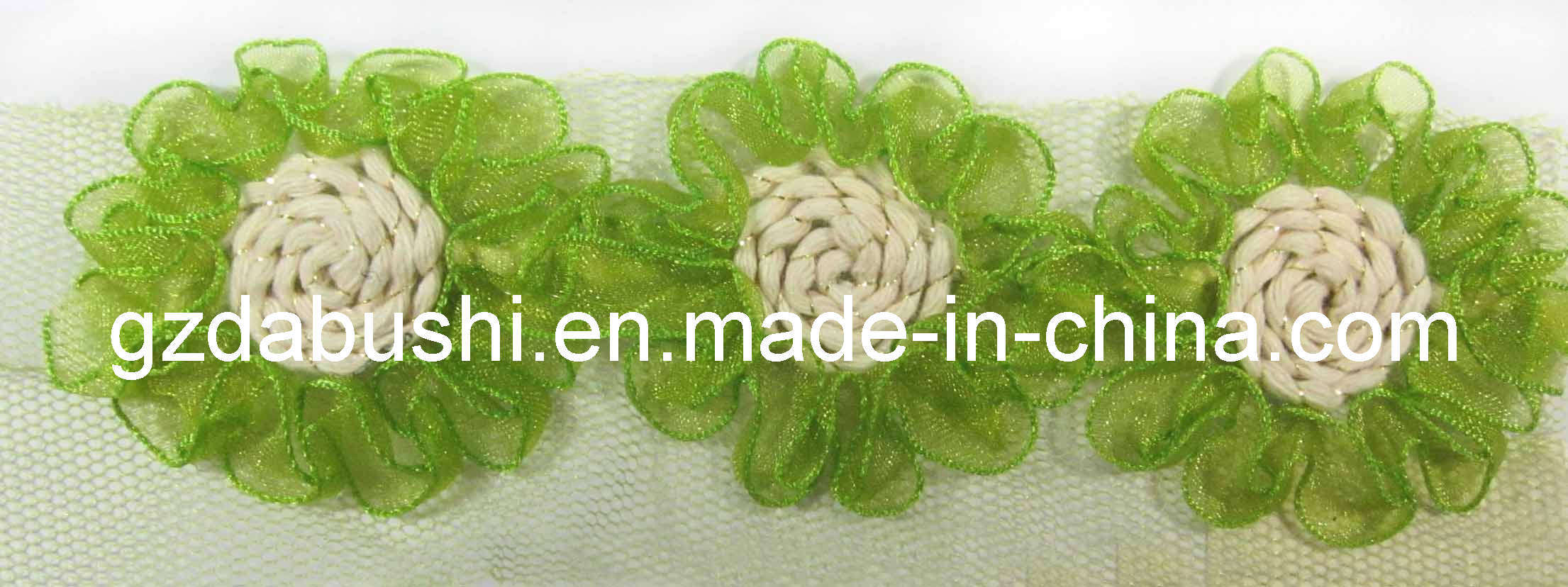 2011 New Design Embroidery Flower Lace