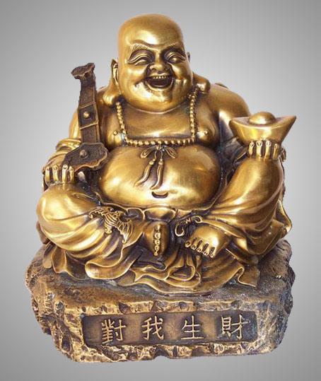 Bronze Buddha Sculpture, Statue (HY3002)