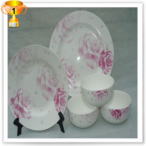 Tranparent Porcelain Dinner Set Dinnerware Ceramics