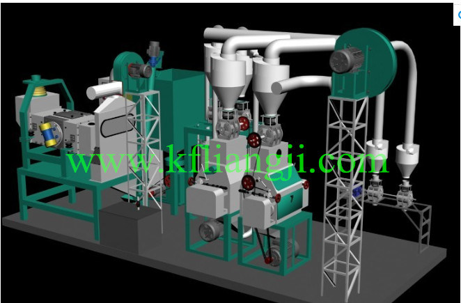 Small Capacity Wheat, Maize Flour Mill/Mazie Mill