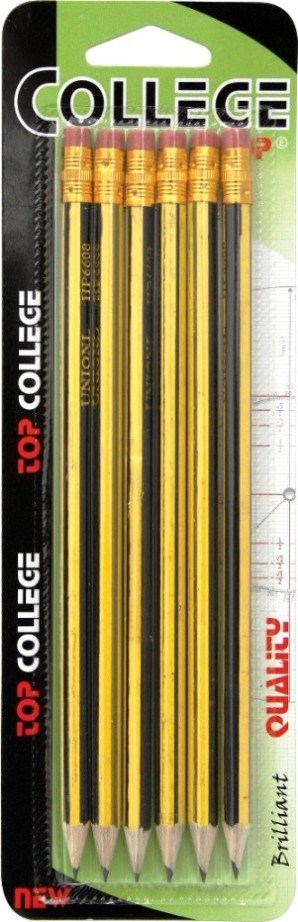 Blister of 6 Strip Pencils