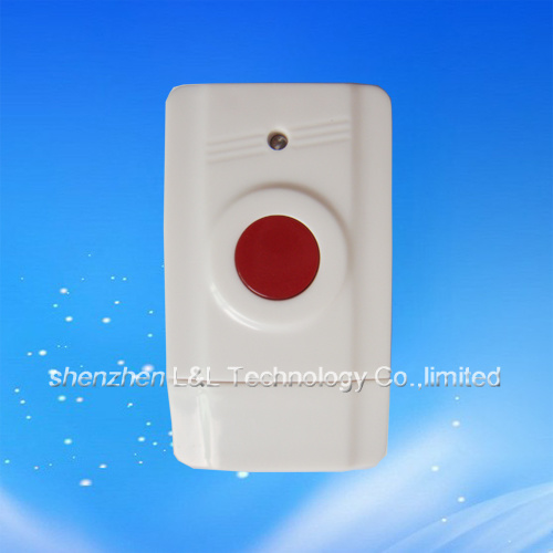 Elderly Wireless Emergency Panic Button for Home GSM Alarm System