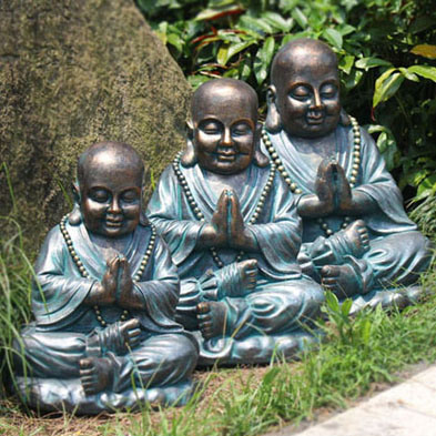 Fiberglass Large Buddha Statues for Garden Decoration