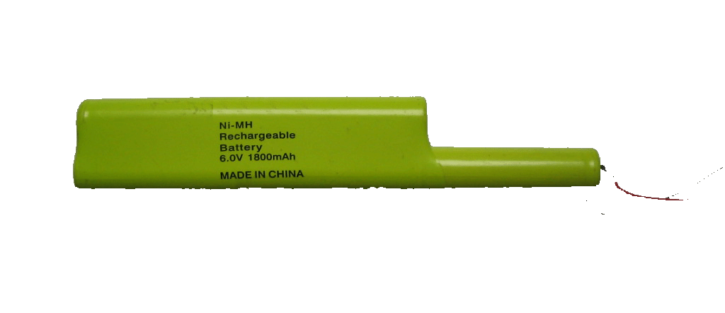 AA 6V 1800mAh NiMH Rechargeable Battery for Emergency Light