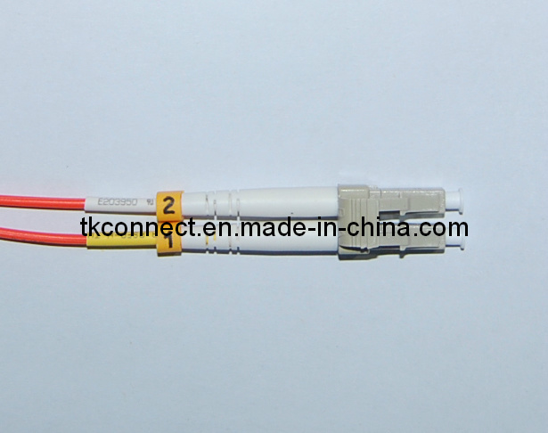 50/125 or 62.5/125 Duplex Mm LC Fiber Optic Cable Assembly