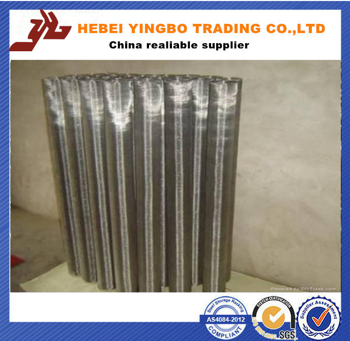 ISO9001 Certificate Square Woven Tainless Steel Wire Mesh