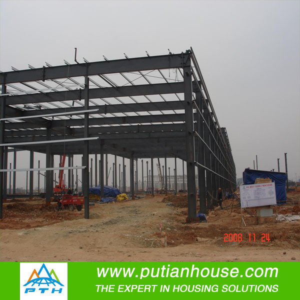 Pth Prefabricated Industrial Steel Structure for Workshop