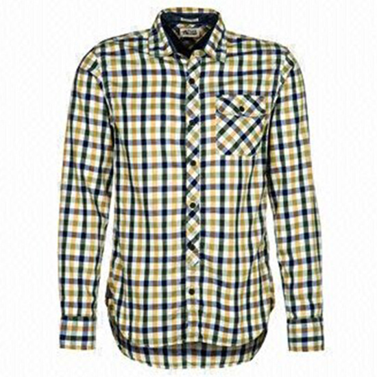 65/35tc Men's Casual Fashion Long Sleeve Casual Shirt (WXM166L)