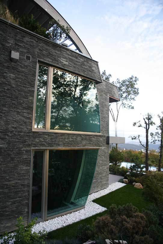 Exterior Cultured Stone Slate Wall (T-S)