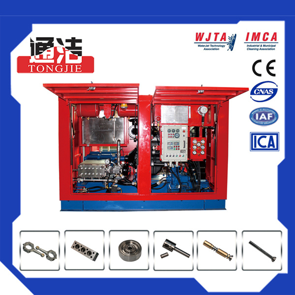 70-280MPa Water Jet Industrial Cleaning Machine
