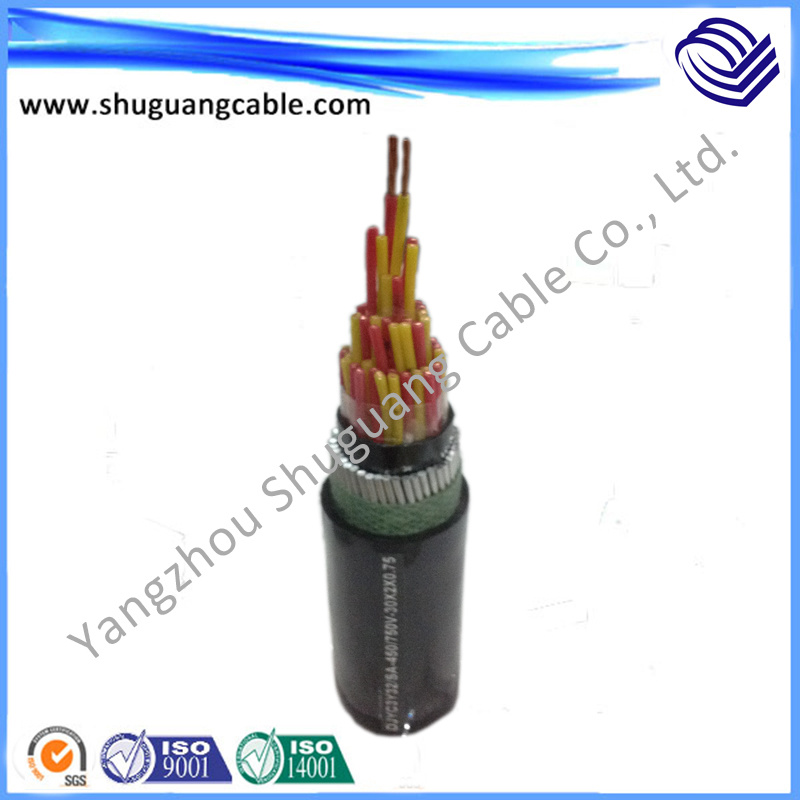 Fire Resistant Fireproof XLPE Insulated PVC Sheathed Armored Screened Instrument Computer Cable