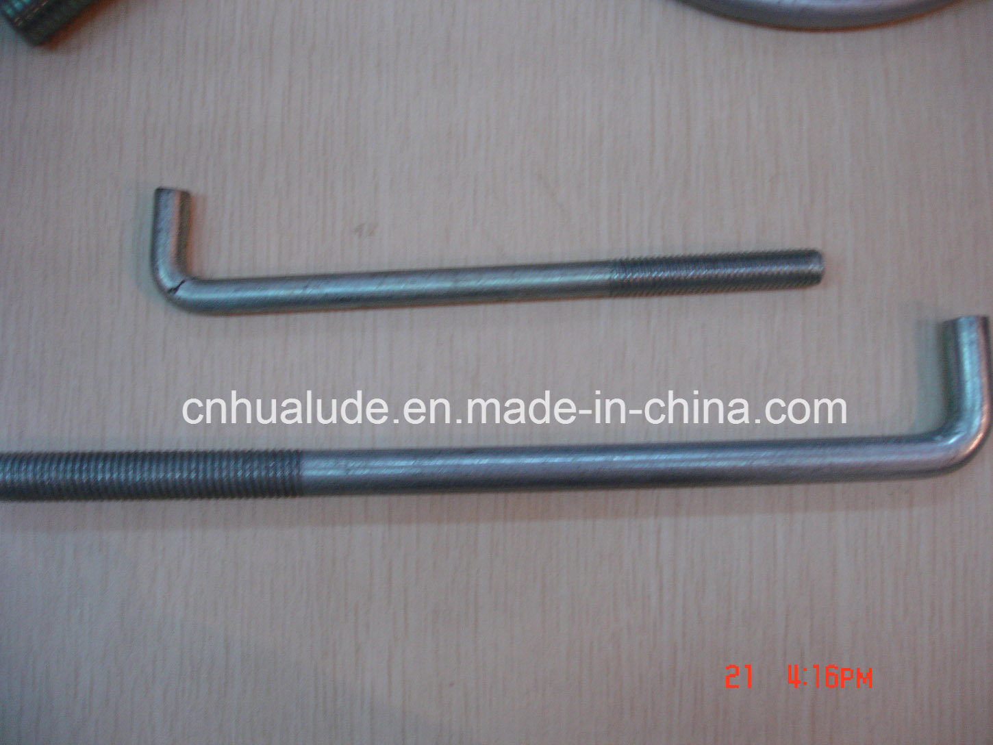 Hot Dipped Galvanized Anchor Bolts