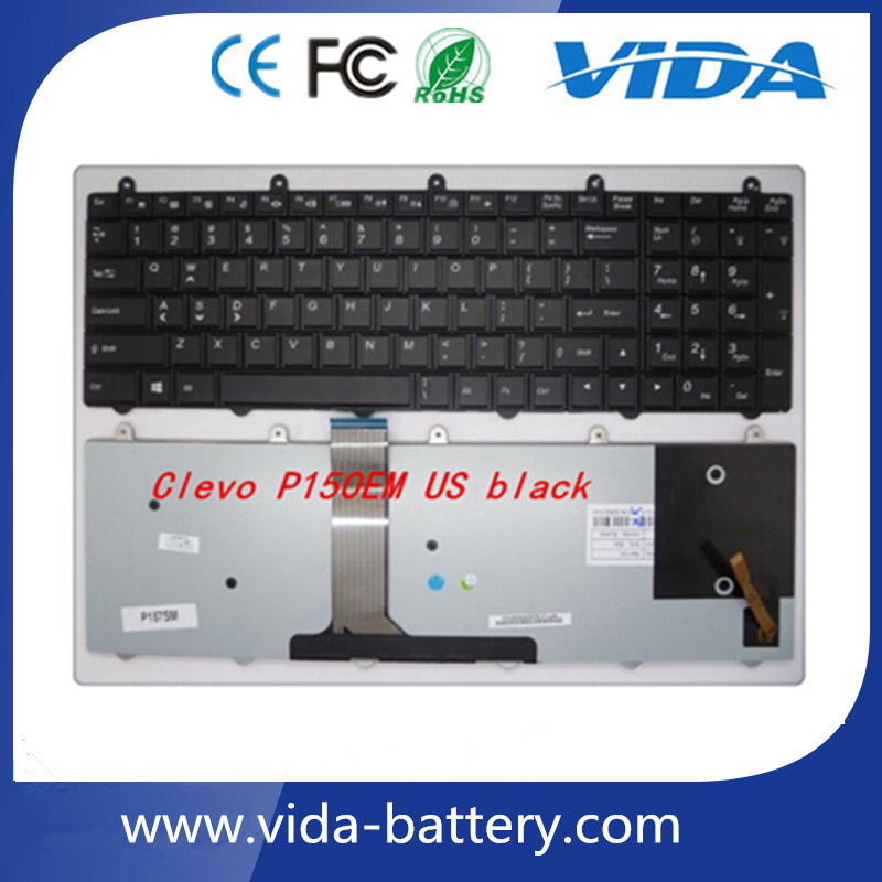 Mini Keyboard /Laptop Keyboard for Clevo P150em P170em P370em P570wm