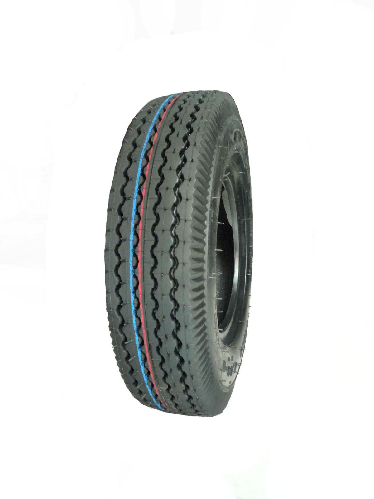 Motorcycle Tyre and Tube (Size: 4.00-8)