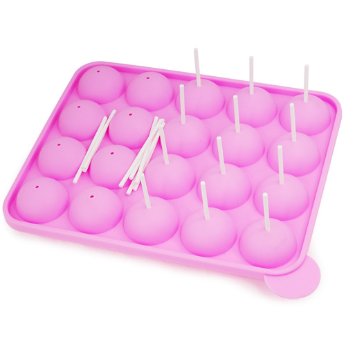 2015 Silicone Cake Pop Mold with Sticks