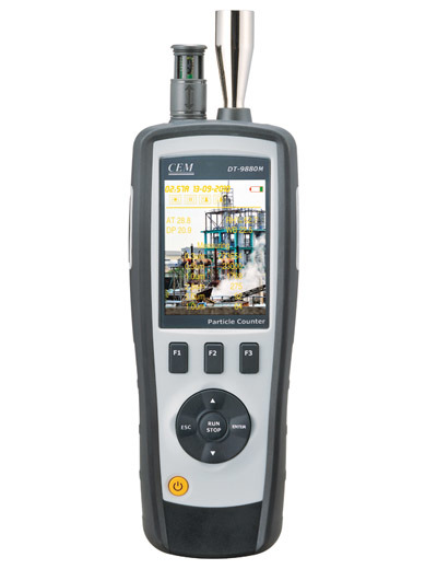 Dt-9881m 4 in 1 Particle Counter with TFT Color LCD Display & Camera Function
