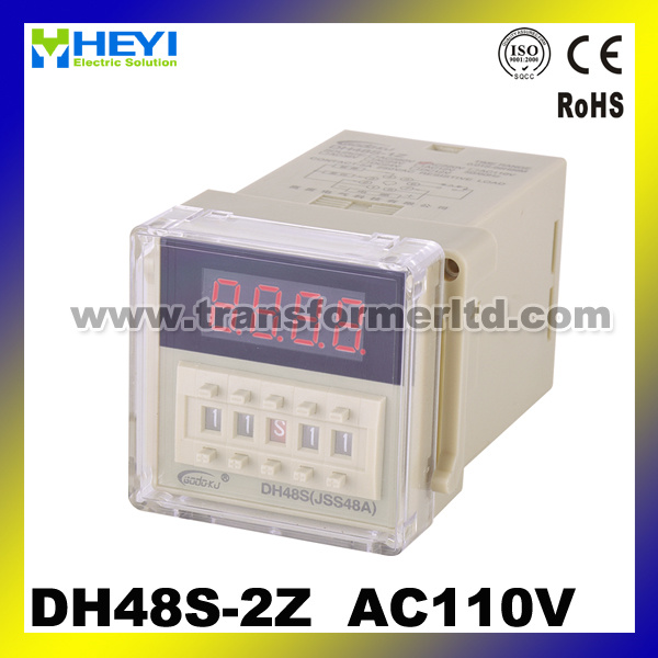 Digital Timer 110V Relay Timer 220V Dh48s-2z