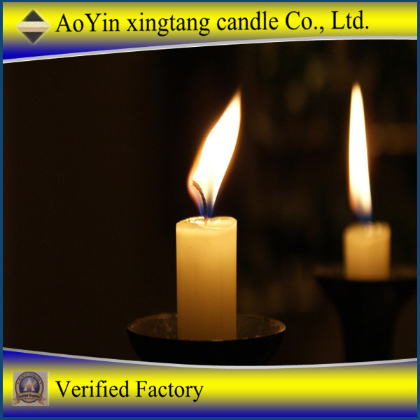 25g Pure Paraffin Wax White Candle From Aoyin Candle Factory