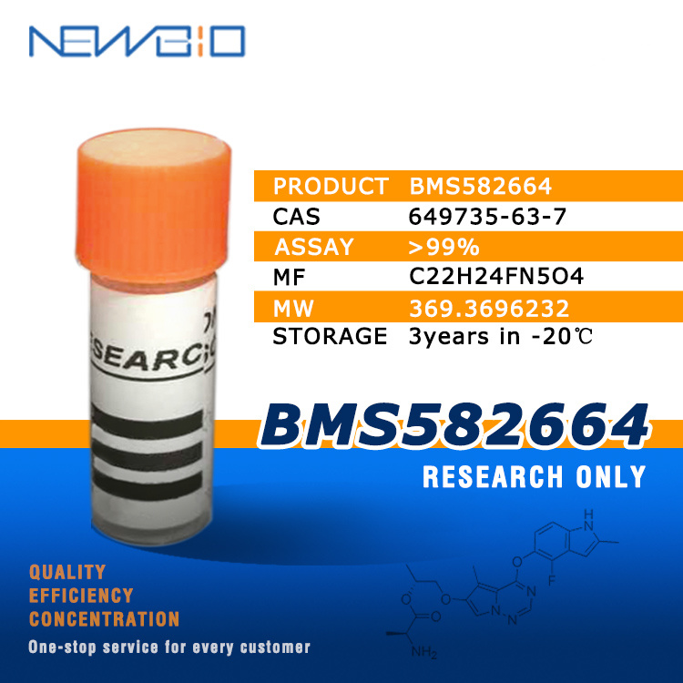 (CAS: 649735-63-7) Top Quality Small Molecular API BMS582664
