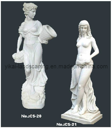Hot Selling Stone Carving Sculpture. Character Figure Statues (YKCS-11)