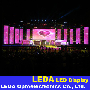 P37.5 Outdoor Curtain LED Display for Stage Background Advertising