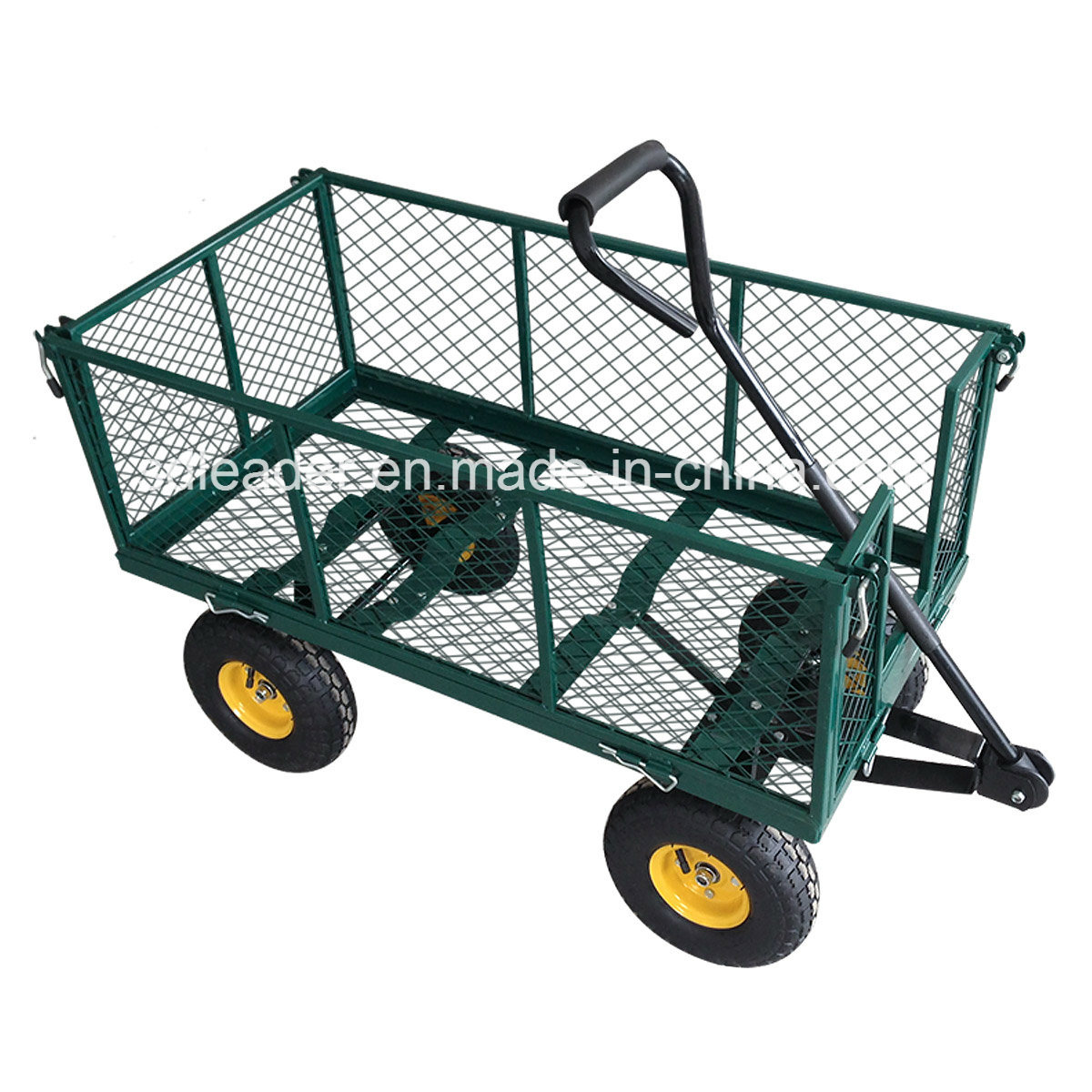 Metal Garden Cart with Straight Handle (TC1804AH)