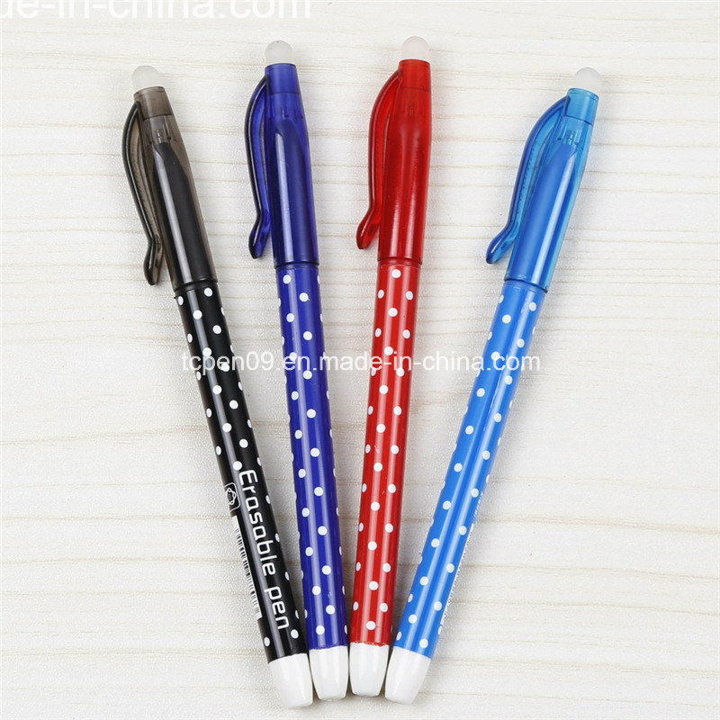 Customized Logo Plastic Erasable Ballpoint Pen in Frixion Pen