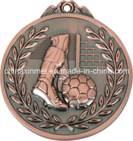 7cm Football Match Medal